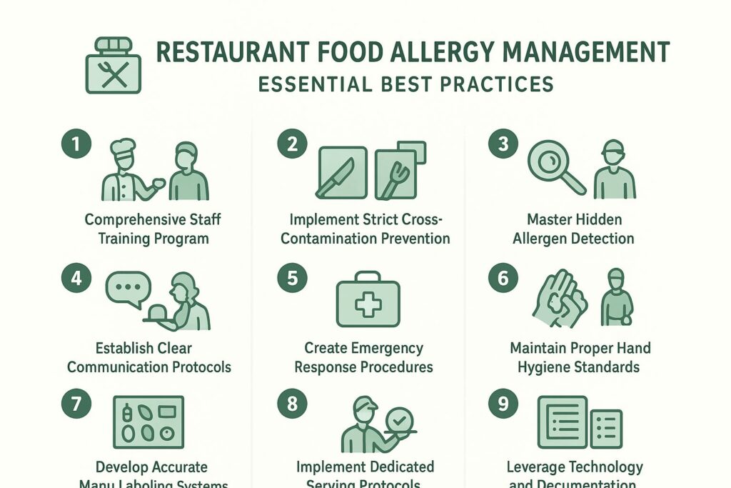Food Allergies Restaurant Best Practices