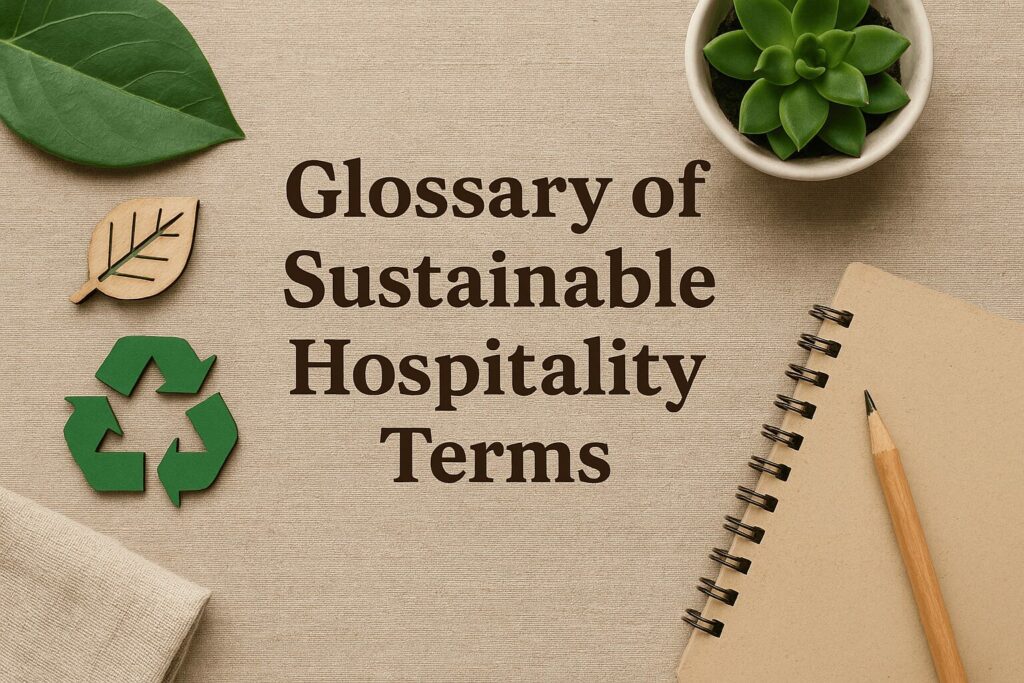 Glossary of Sustainable Hospitality Terms