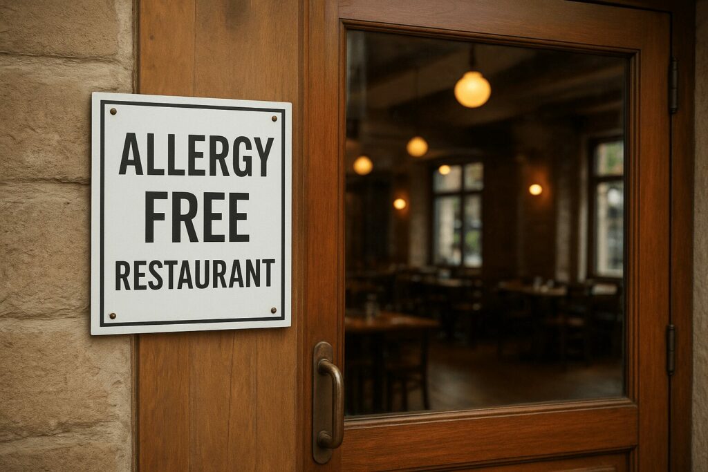 food allergies restaurant
