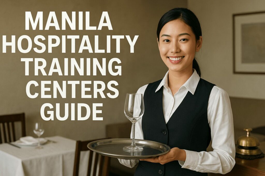 hospitality training centers in Manila