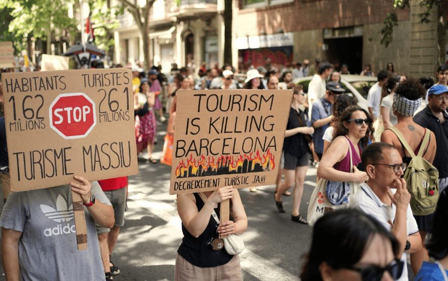 Overtourism in Barcelona